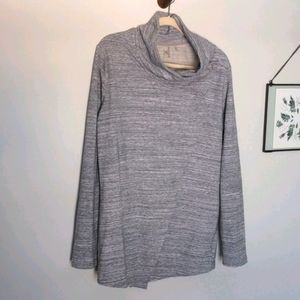 Heather gray fly away jacket